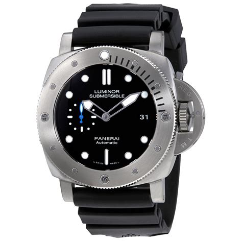 panerai submersible titanium